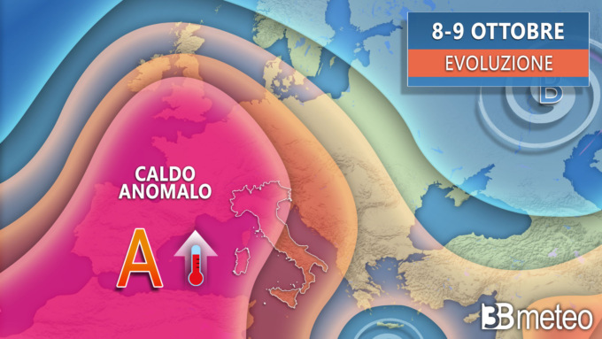 Incredibile: nel weekend nuova ondata di calore: picchi di oltre 30°