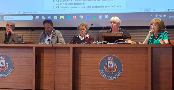 Università Terza Età di Galliate: al via il nuovo anno accademico