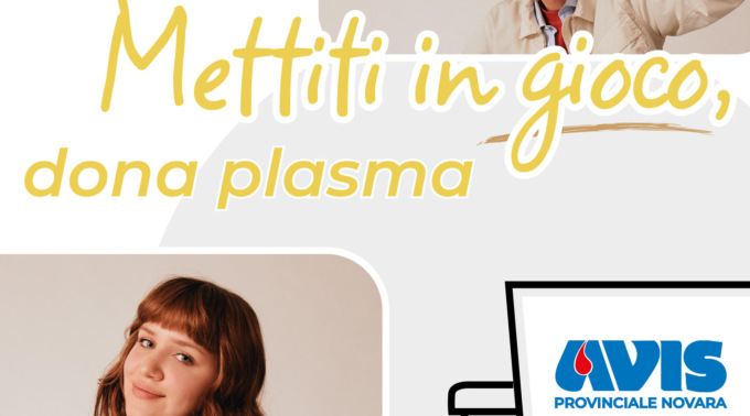 “Mettiti in gioco, dona plasma e sangue”: il lancio della nuova campagna Avis