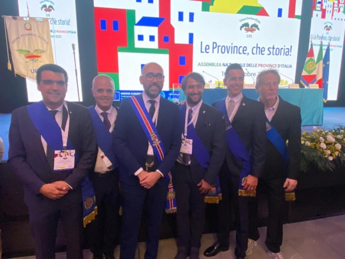 La provincia di Novara all’assemblea nazionale dell’Unione delle Province d’Italia