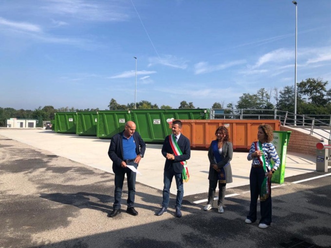 A Barengo inaugurata la nuova isola ecologica