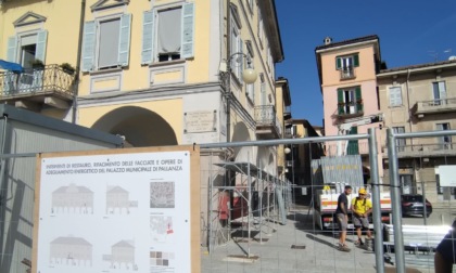 Partiti i lavori di riqualificazione dello storico palazzo del Municipio a Verbania