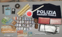 3 kg di cocaina e oltre 16mila euro in contanti: due arresti a Galliate