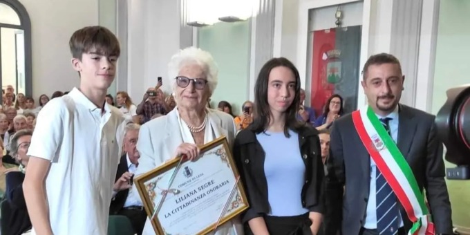 Lesa e la sua indimenticabile giornata con Liliana Segre