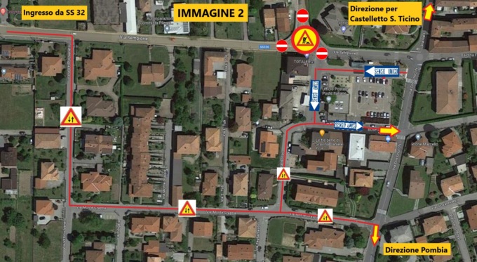 Rifacimento della rotonda di via Sempione: a Varallo al via i lavori da domani