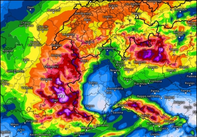 Perturbazione in arrivo: più incisiva sulle Alpi