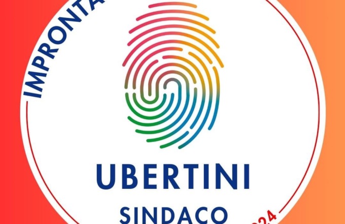 Arona: ecco il simbolo della lista Impronta Civica di Gianluca Ubertini