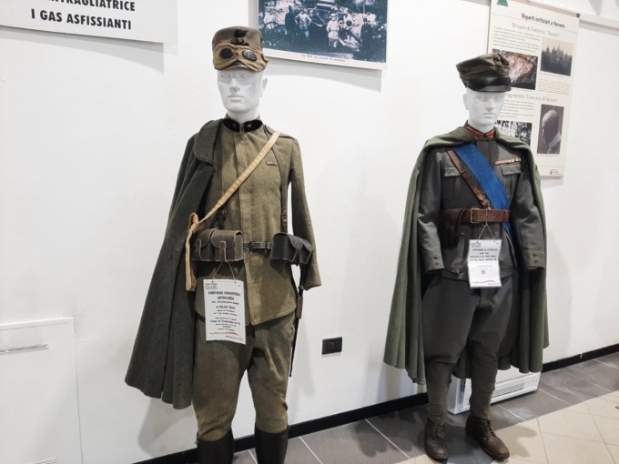 Visitabile ancora oggi a Castelletto la mostra sulla Prima guerra mondiale