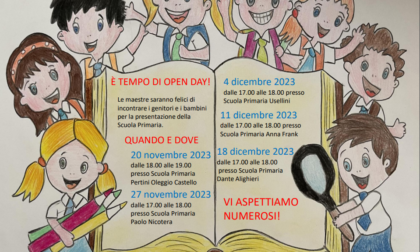 Open Day per l'Istituto Comprensivo Giovanni XXIII di Arona