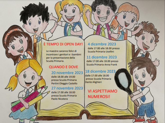 Open Day per l’Istituto Comprensivo Giovanni XXIII di Arona