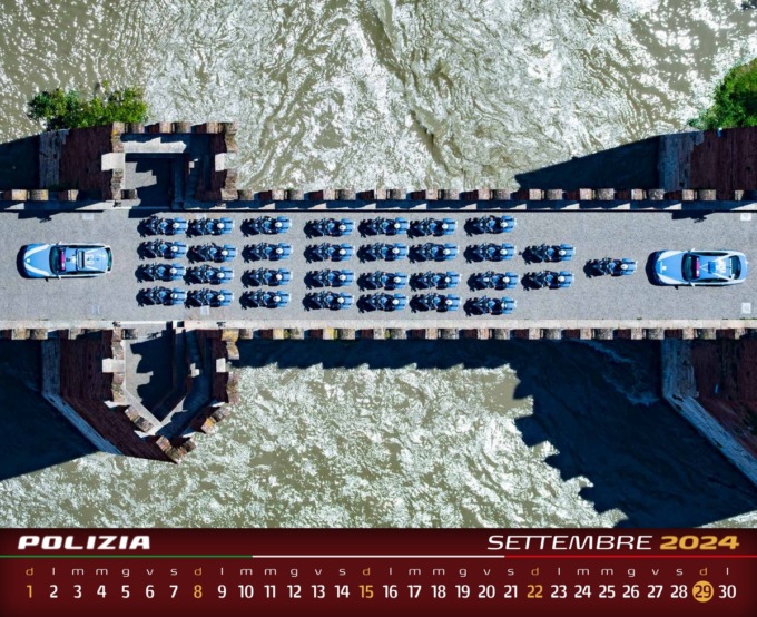 Presentato il nuovo calendario della Polizia di Stato
