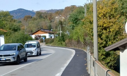 Completato il nuovo marciapiede in via Per Possaccio a Verbania