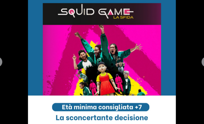 Fondazione Carolina Picchio sul reality ispirato a “Squid game”: “Follia lasciarlo vedere ai bimbi”