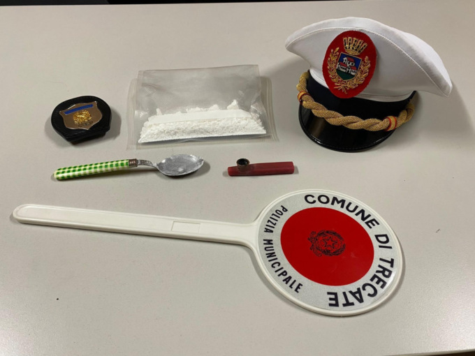 Corriere della droga arrestato a Trecate con 70 grammi di cocaina