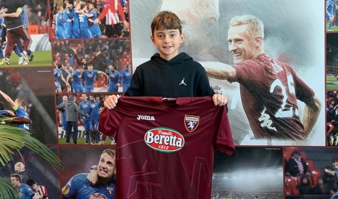Il piccolo Giovanni dall’Asdc Gozzano a calciatore del Torino