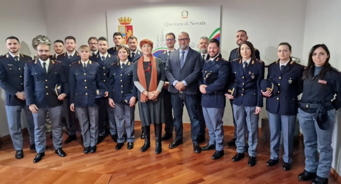 7 nuovi Vice Ispettori assegnati alla Questura di Novara