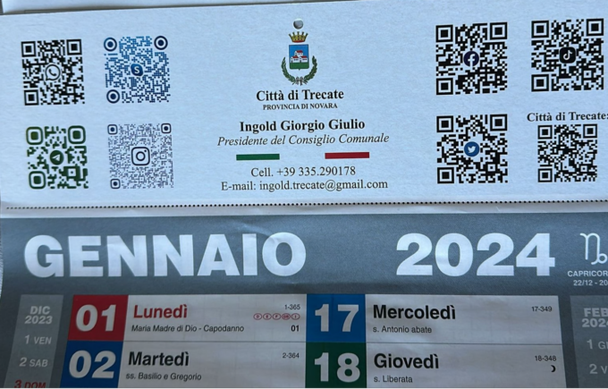 Calendari “politici” distribuiti ai bimbi, il presidente del consiglio si scusa