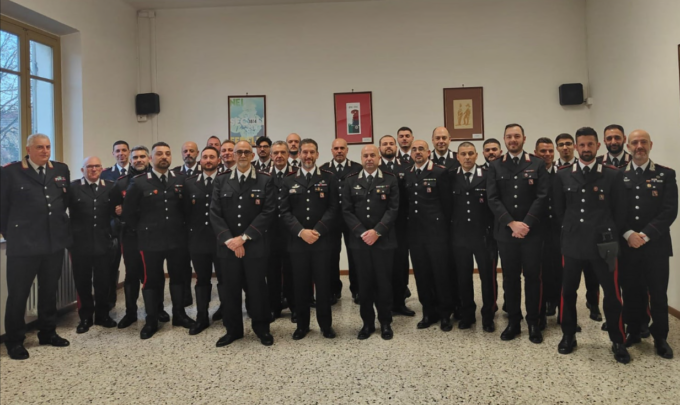 Carabinieri di Novara: consegnate quattro Croci d’oro