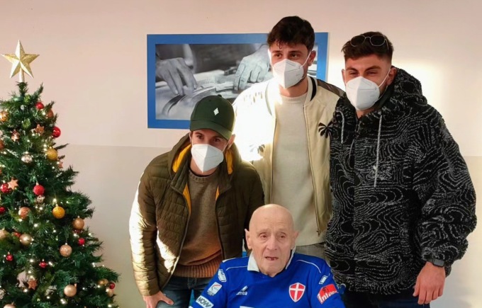 Sorpresa di Natale per Mario, fedelissimo del Novara