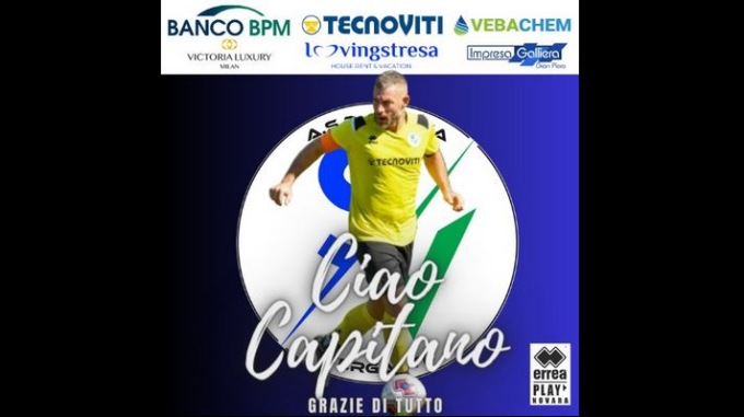 L’Asd Stresa Vergante saluta il capitano Mattia Frascoia, “Una decisione sofferta e dolorosa”