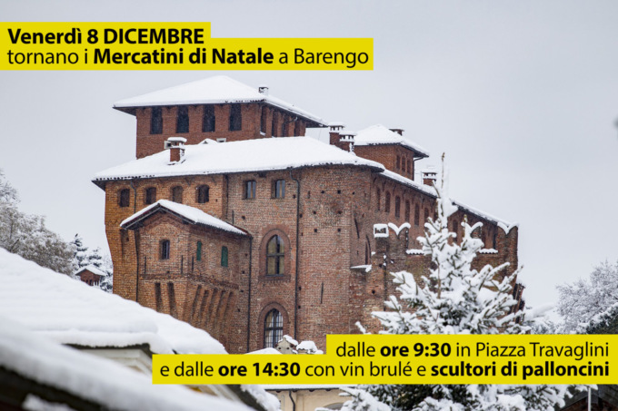 A Barengo per l’Immacolata è tempo di mercatini