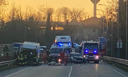 Incidente a San Martino sulla statale 11