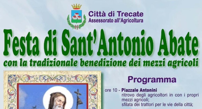 Amministrazione e agricoltori trecatesi insieme per Sant’Antonio Abate