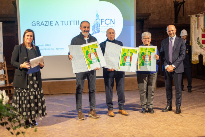 Consegnati i “Benemeriti della Solidarietà 2023” di Fondazione Comunità Novarese