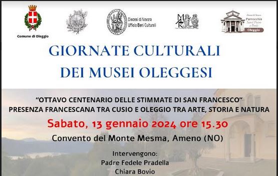 Oggi la prima delle due Giornate culturali dei Musei oleggesi