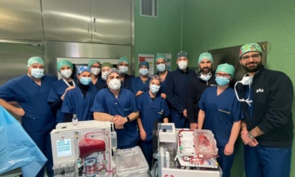 Trapianto alle Molinette: il cuore batte anche fuori dal corpo del donatore