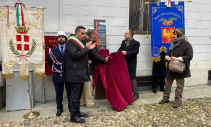 Novara ha inaugurato il "Totem della Memoria"