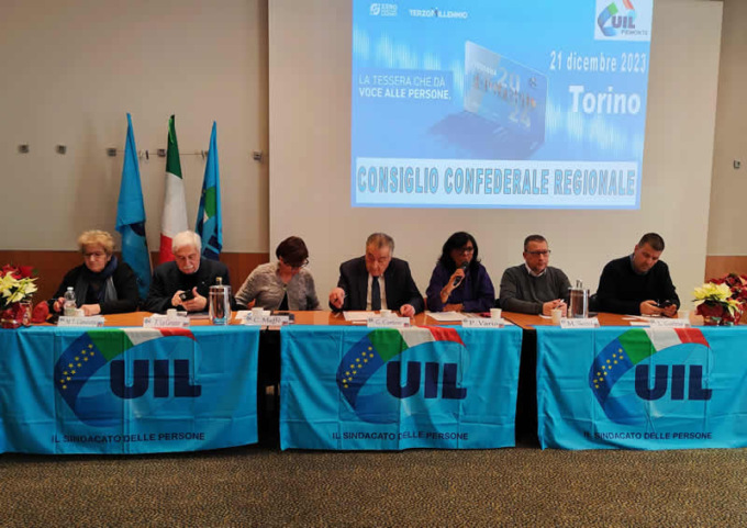 Record storico di iscritti alla Uil Piemonte: in 10 anni +15mila tessere
