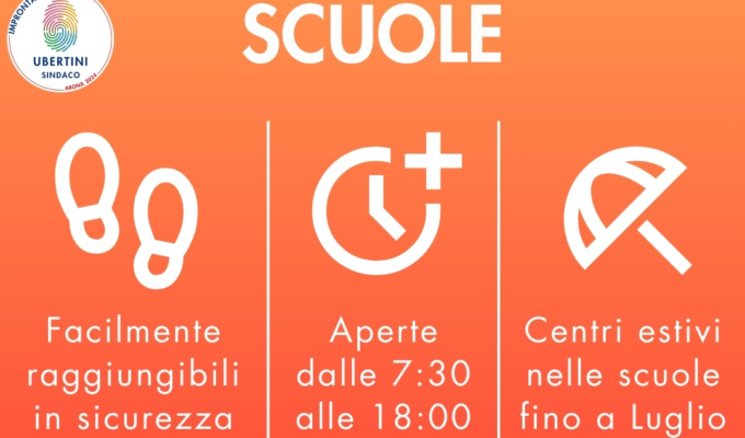 Impronta Civica: “Scuole aronesi aperte dalle 7:30 alle 18”