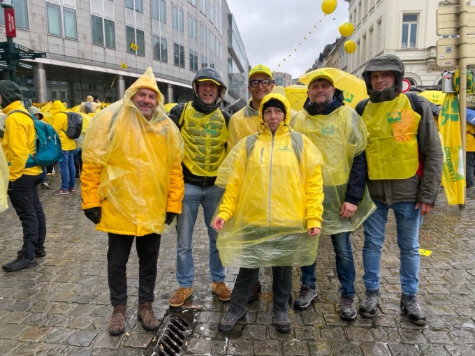Coldiretti Novara-Vco in piazza a Bruxelles per stop burocrazia e misure urgenti per reddito imprese