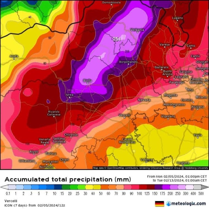 Tornano piogge e abbondanti nevicate in montagna