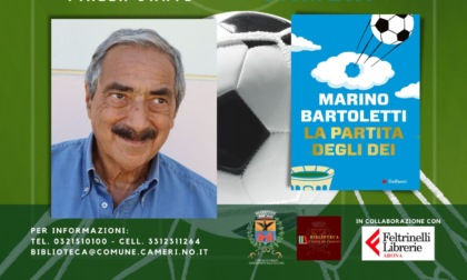 Marino Bartoletti presenta a Cameri “La partita degli dei”