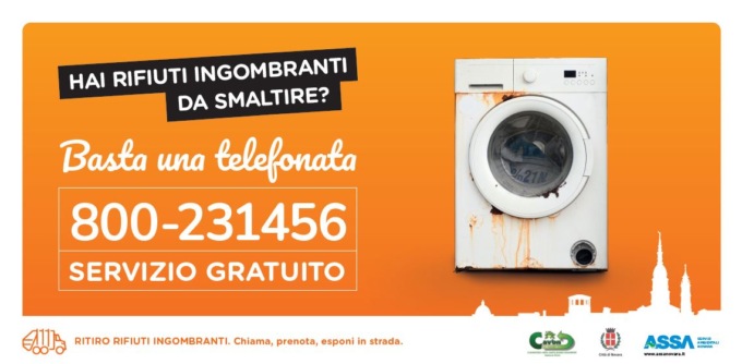 Campagna comune Novara e Assa contro l’abbandono di ingombranti