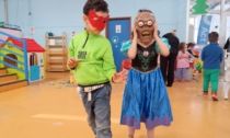 Festa di carnevale alla scuola materna di via Piave ad Arona