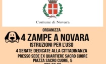 “4 zampe a Novara”: gli incontri