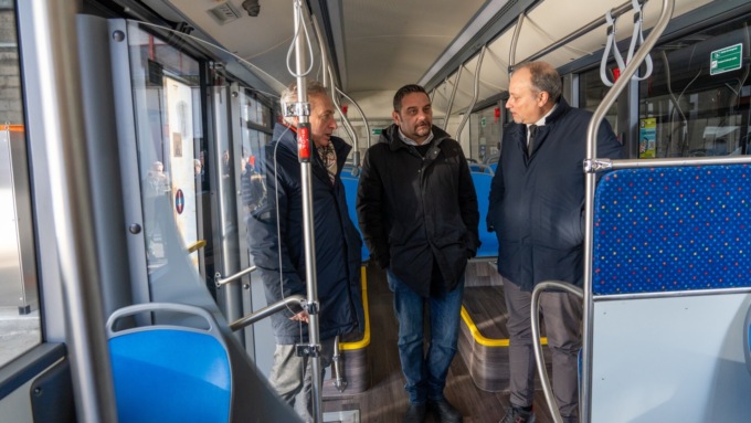 A Novara in funzione nuovi bus elettrici
