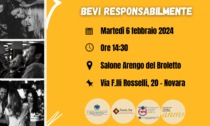 "Bevi responsabilmente" in programma martedì 6 febbraio a Novara