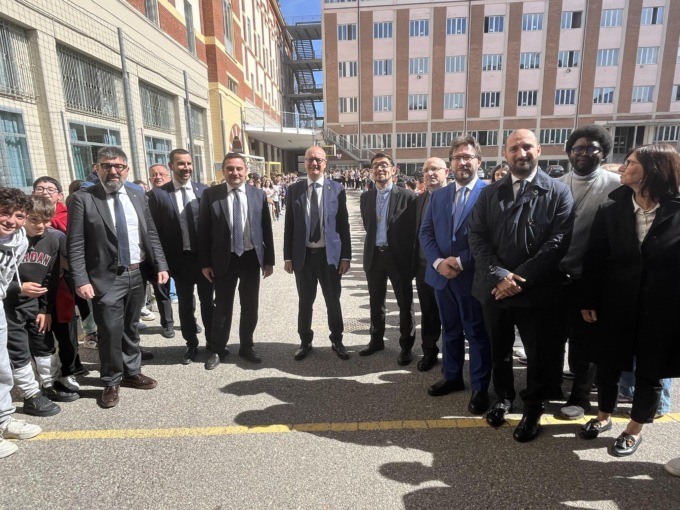 Il Ministro Valditara ospite dell’istituto San Lorenzo a Novara