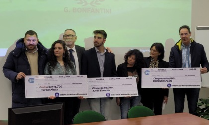 Al Bonfantini forti emozioni per la consegna delle borse di studio in ricordo di Ruben