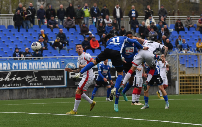 Per il Novara Fc ennesimo pareggio “beffa” nel finale