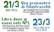 Ritornano "Storie piccine!" alla biblioteca di Arona