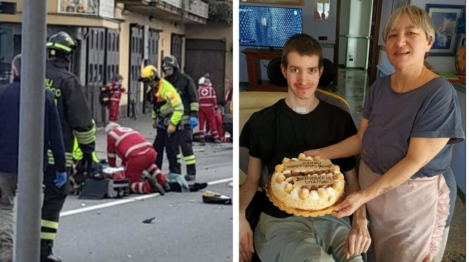 Incrocio della morte a Suno: “Dopo l’incidente sono vivo per miracolo”