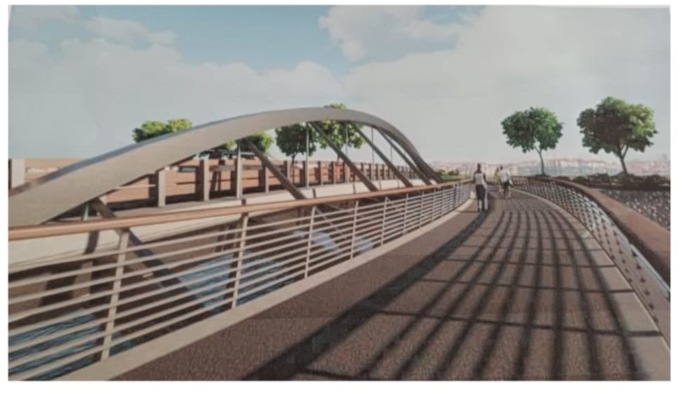 Nuovo ponte sull’Agogna a Borgomanero