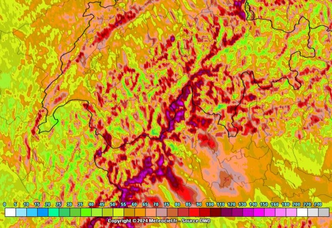 Attenzione raffiche di vento molto intense sul novarese e zona lago