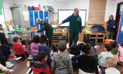 Le guardie ecologiche novaresi alla scuola dell'infanzia Sulas