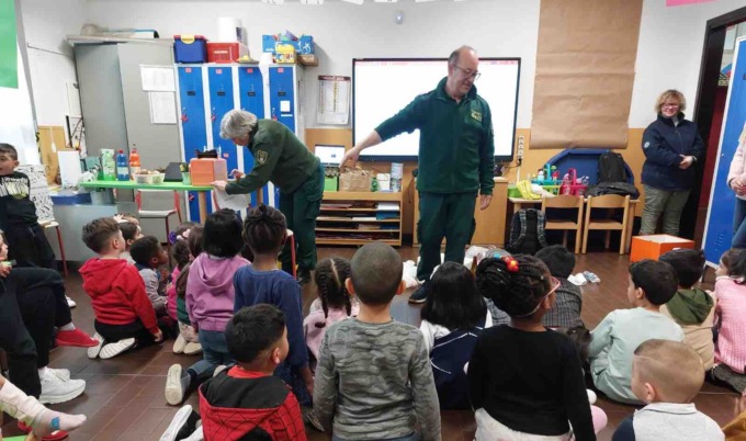 Le guardie ecologiche novaresi alla scuola dell’infanzia Sulas